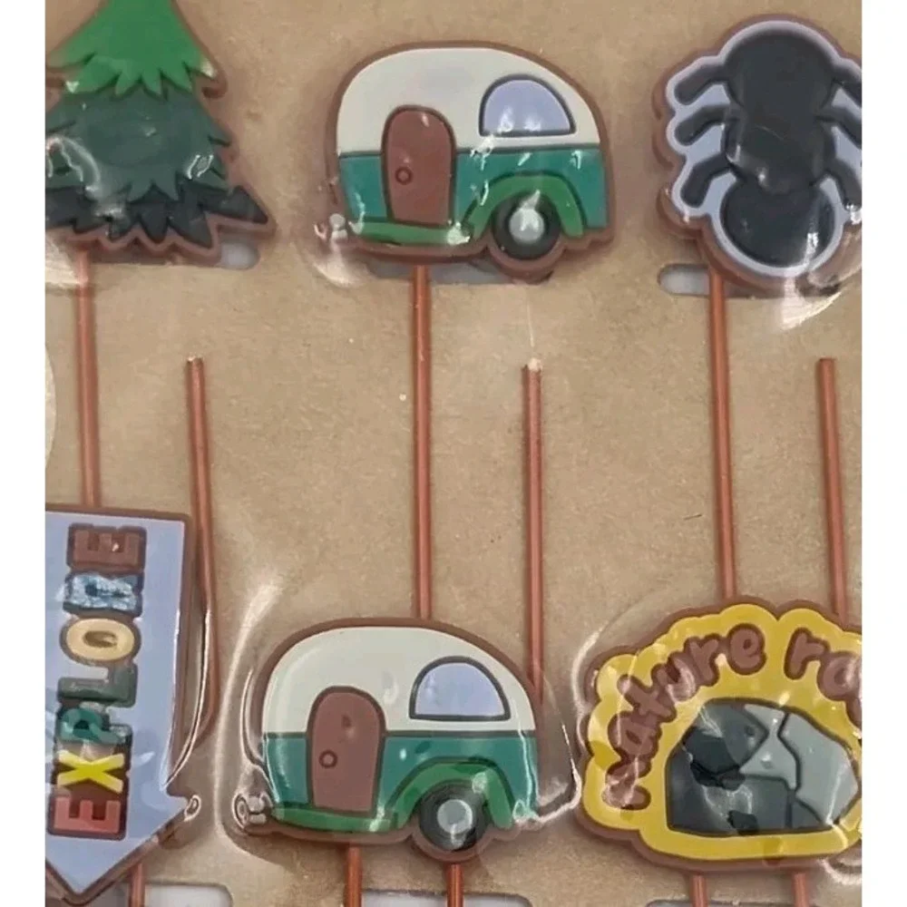 Paperclips‎ U STYLE DECORATIVE Camping Fancy CLIPS U-Style SEE BB16.1WA944